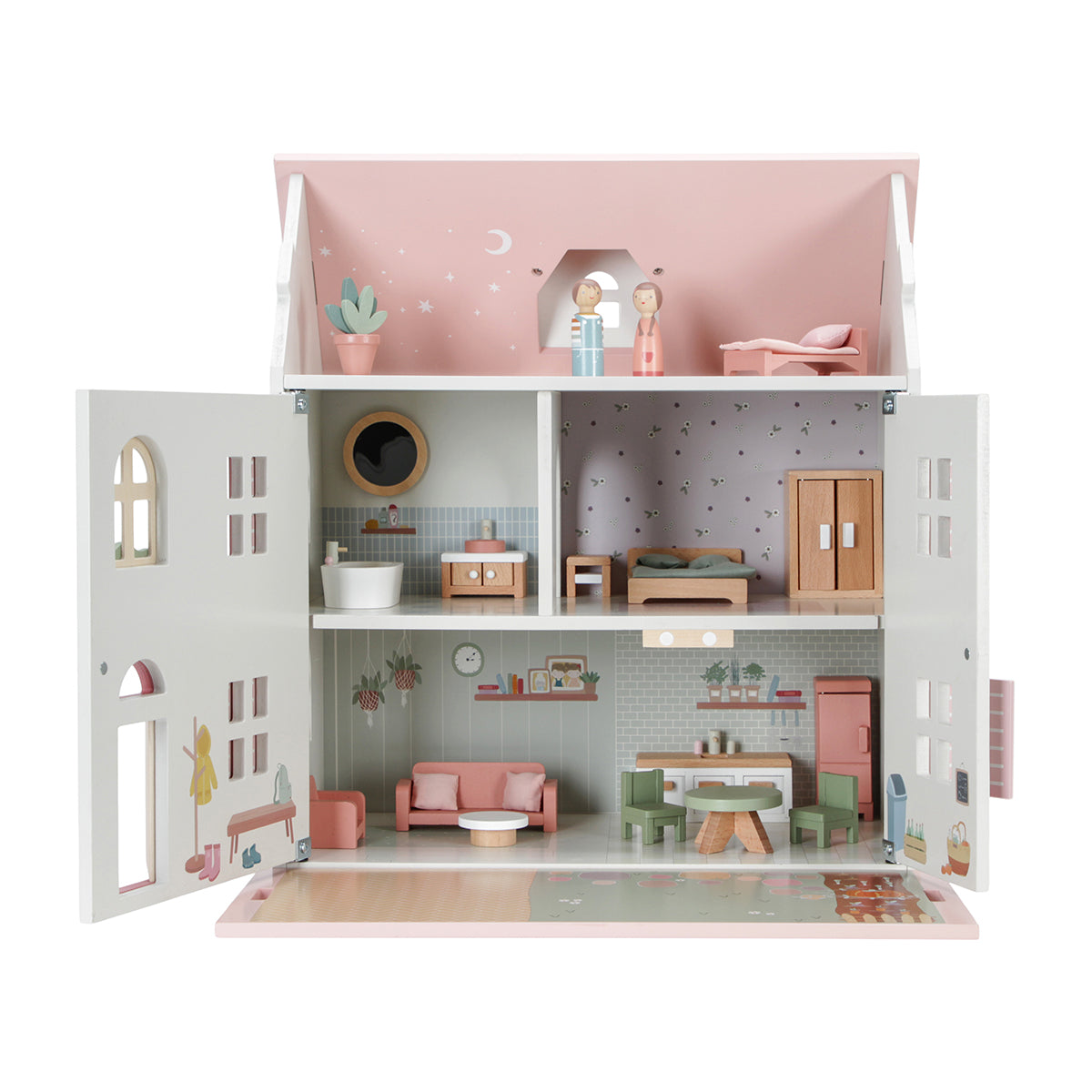 Little Dutch Wooden Dollhouse - Medium.