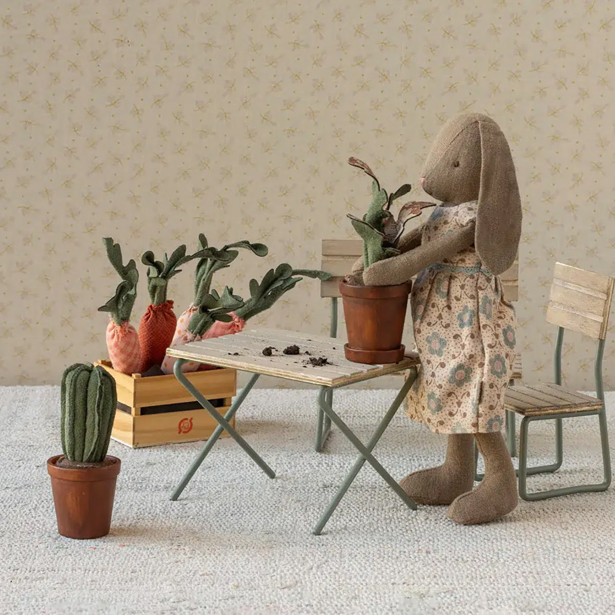 Maileg Flower Pot with Plant.