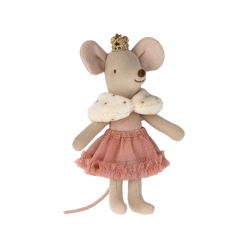 Maileg Princess Mouse, Little Sister in Matchbox.