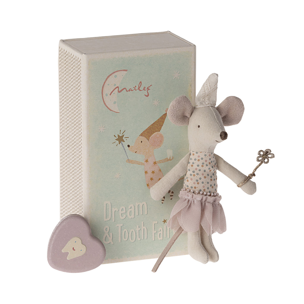 Maileg Tooth Fairy Little Sister Mouse With Box.