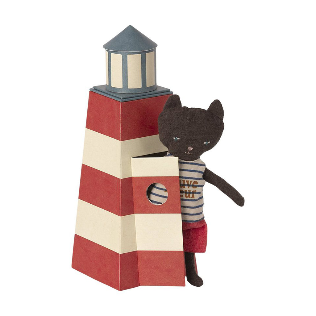 Maileg Sauveteur, Tower with Cat.