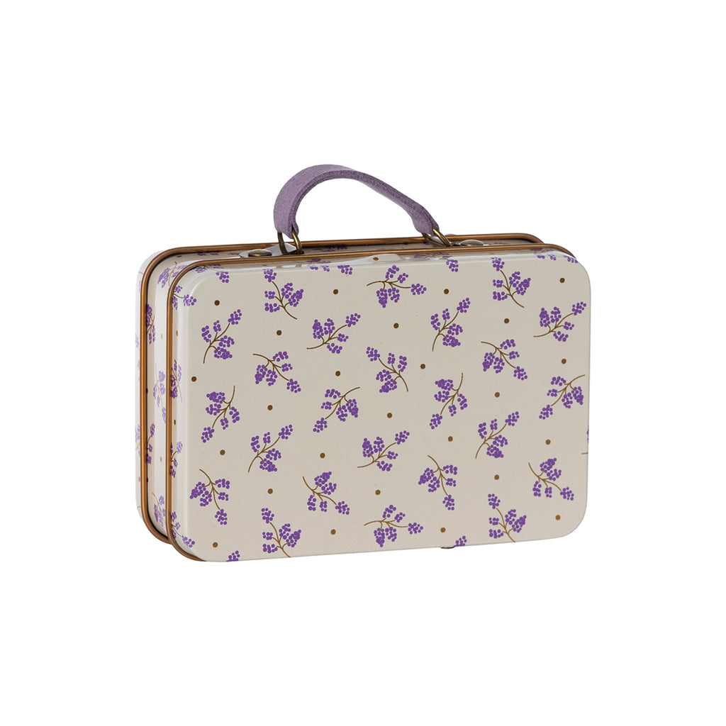 Maileg Small Suitcase, Madelaine - Lavender.