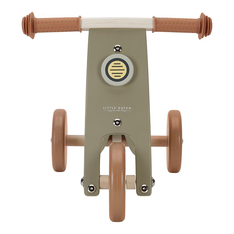 Little Dutch Wooden Tricycle - Olive.