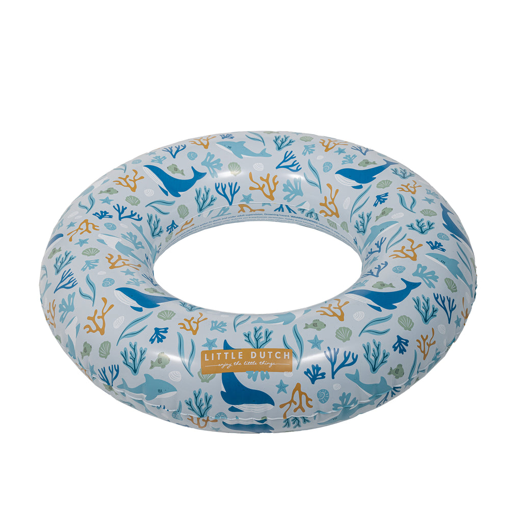 Little Dutch Swim Ring - Ocean Dreams Blue.