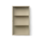 Ferm Living Haze Wall Cabinet - Reeded Glass - Cashmere.