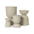 Ferm Living Small Hourglass Pot - Cashmere.