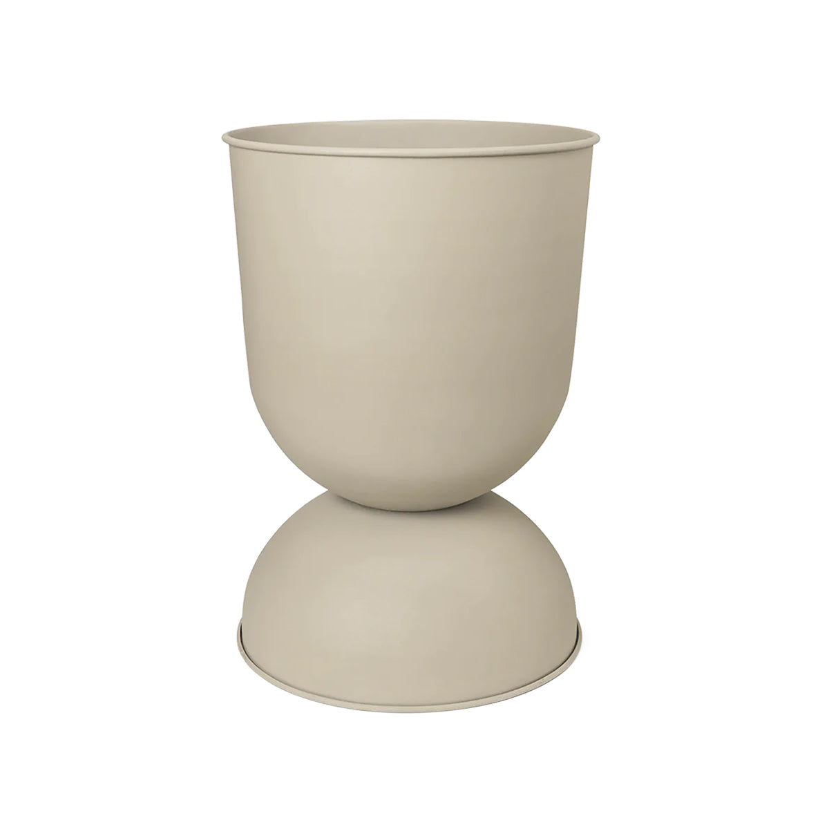 Ferm Living Medium Hourglass Pot - Cashmere.