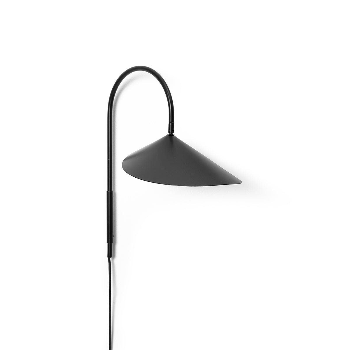 Ferm Living Arum Swivel Wall Lamp - Black.