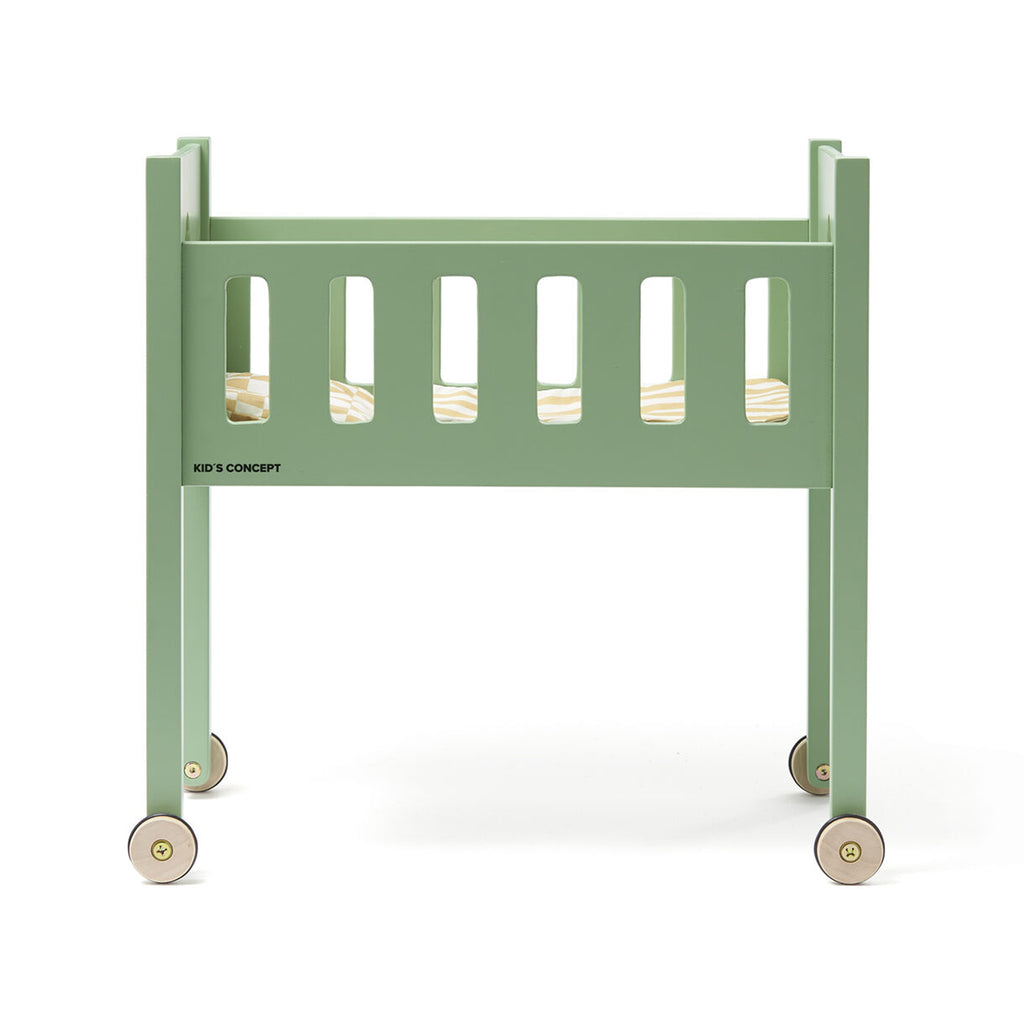 Kids Concept Doll Bed - Green