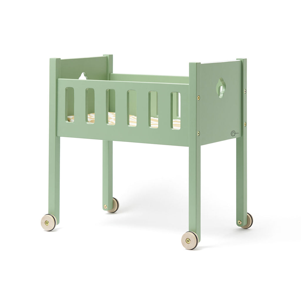 Kids Concept Doll Bed - Green.