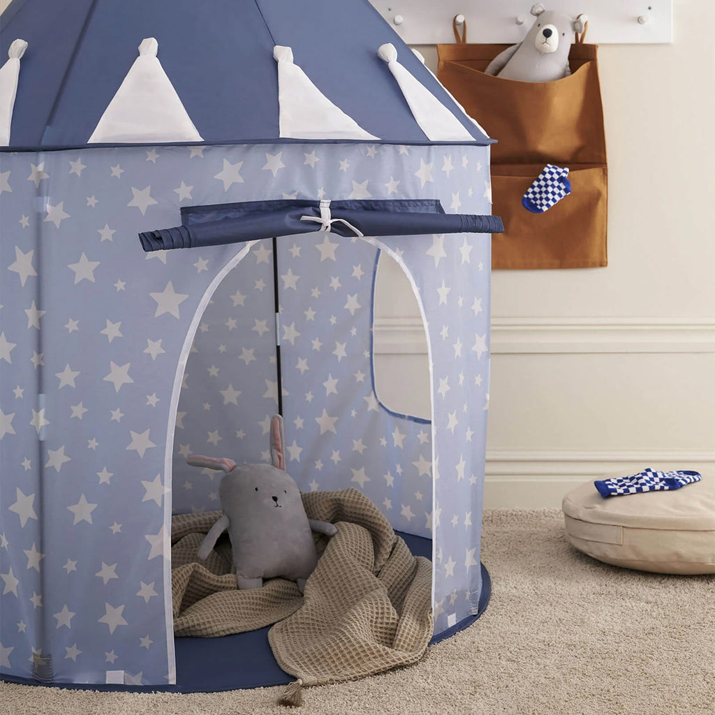 Kids Concept Play Tent - Blue Star.