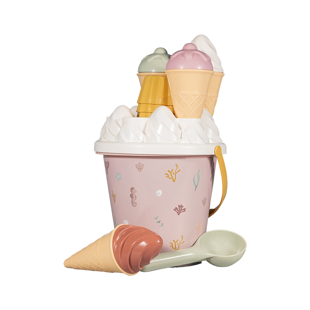 Little Dutch Ice Cream Beach Set - Ocean Dream Pink.