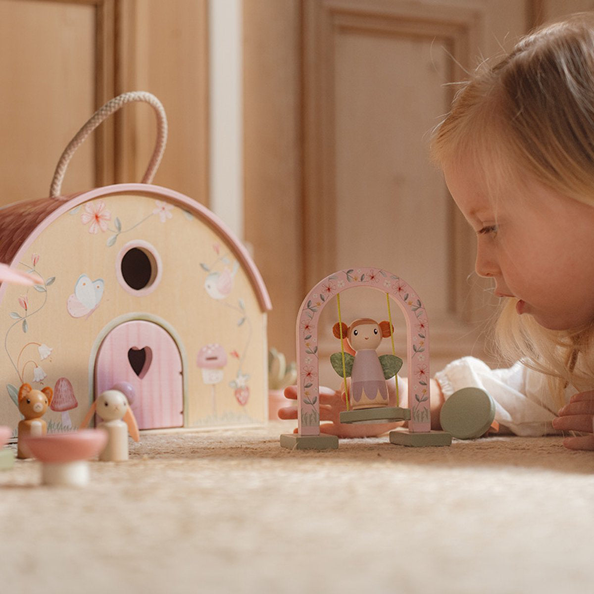 Little Dutch Wooden Doll's House - Fairy Garden.