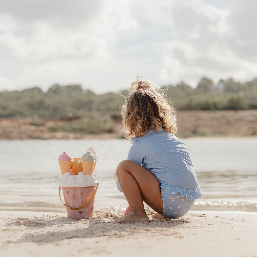 Little Dutch Ice Cream Beach Set - Ocean Dreams Pink.