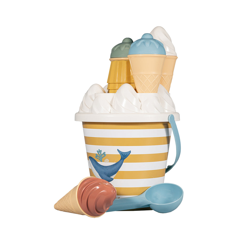 Little Dutch Ice Cream Beach Set - Ocean Dream Blue.