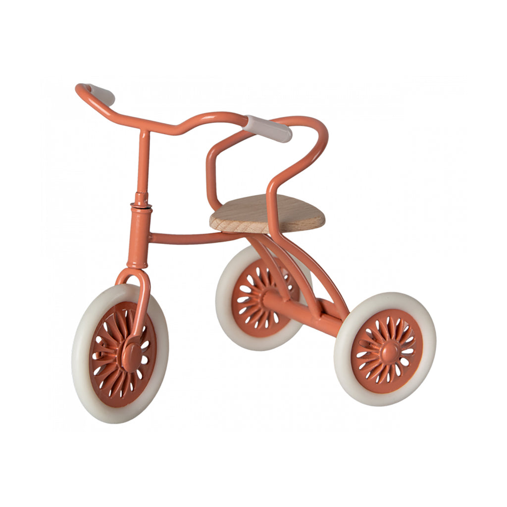 Maileg Abri A Tricycle - Coral.