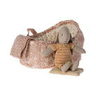 Maileg Bunny in Carry Cot, Micro.