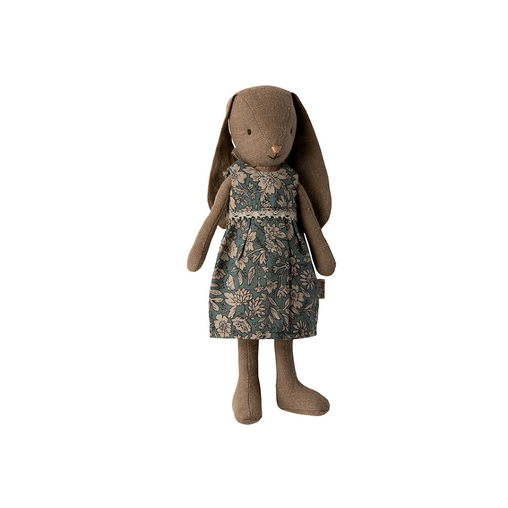 Maileg Bunny Size 1, Brown - Dress.