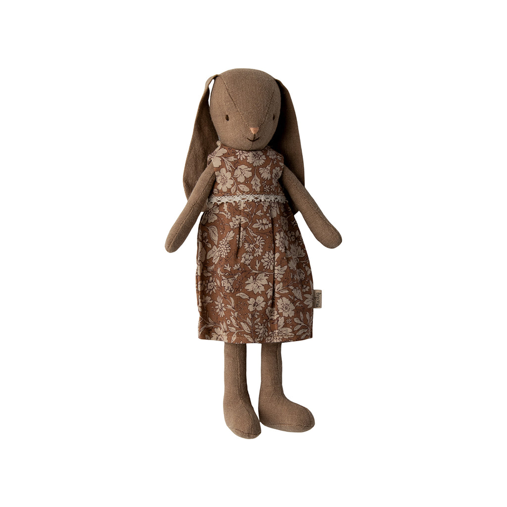 Maileg Bunny Size 2, Brown - Dress.