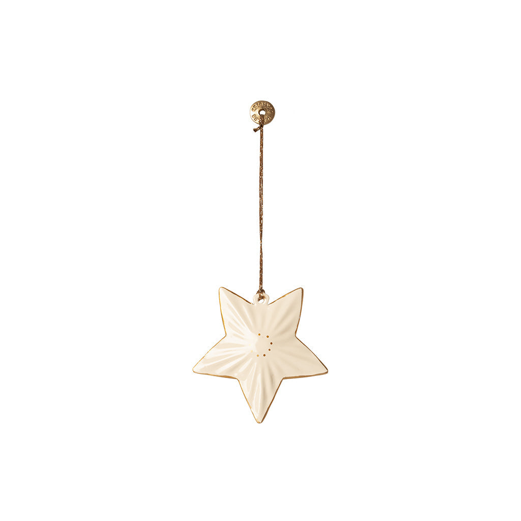 Maileg Christmas Metal Ornament Star.