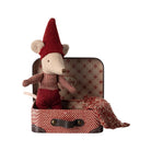 Maileg Christmas Mouse, Baby in Suitcase.