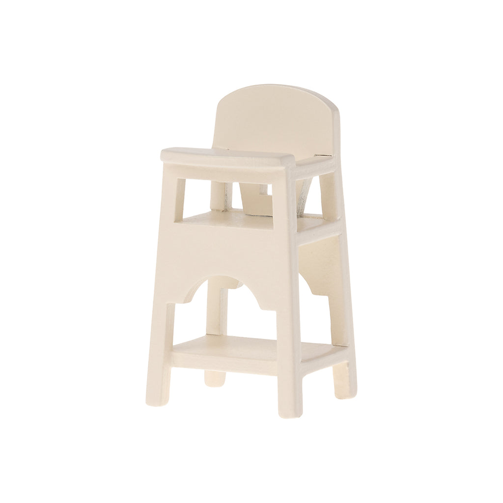 Maileg High Chair, Mouse - Off White.