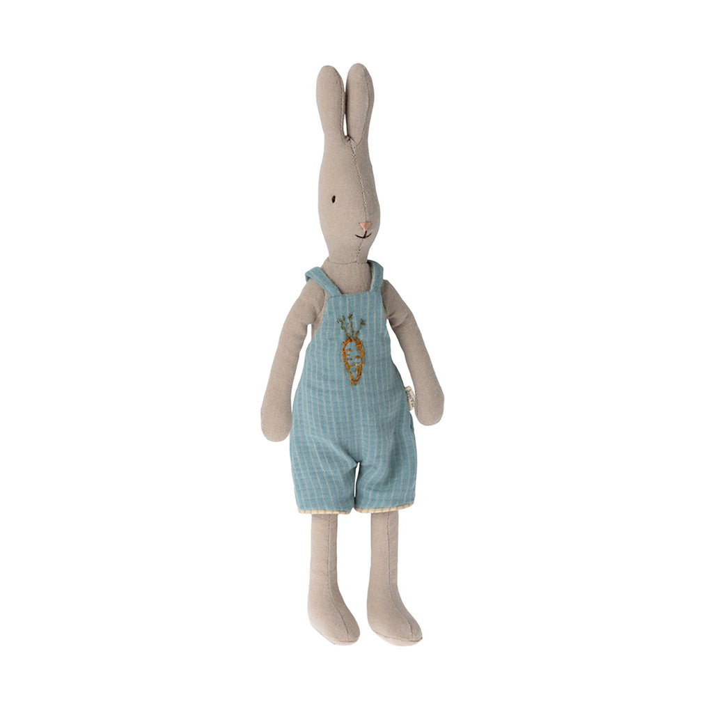 Maileg Rabbit With Overall, Size 2.