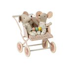 Maileg Stroller, Baby Mice - Rose.