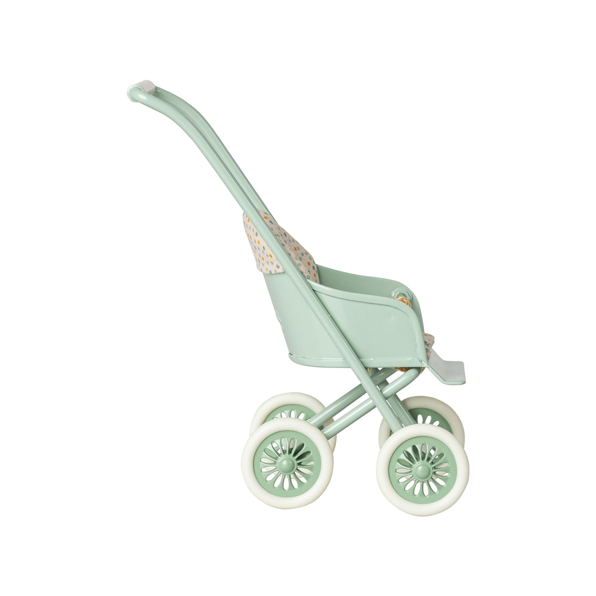 Maileg Stroller, Micro - Mint.