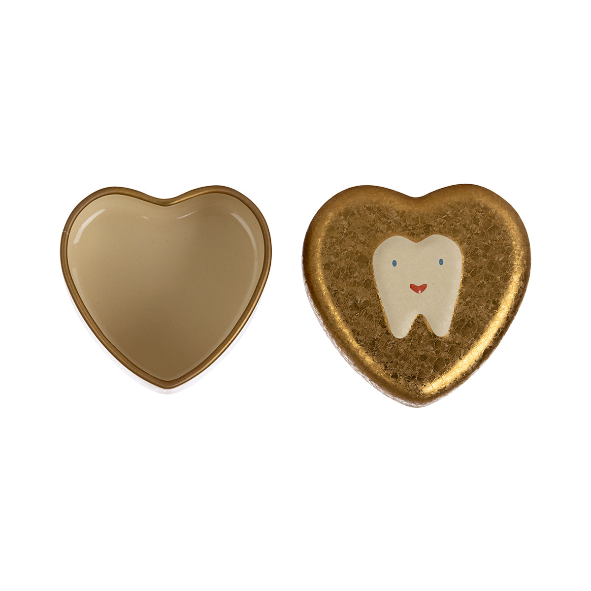 Maileg Tooth Box - Gold (Set of 2).