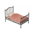 Maileg Vintage Bed Mouse - Anthracite.