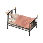 Maileg Vintage Bed Mouse - Anthracite.