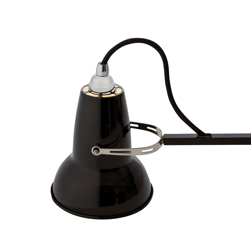 Anglepoise Original 1227 Mini Table Lamp - Jet Black.