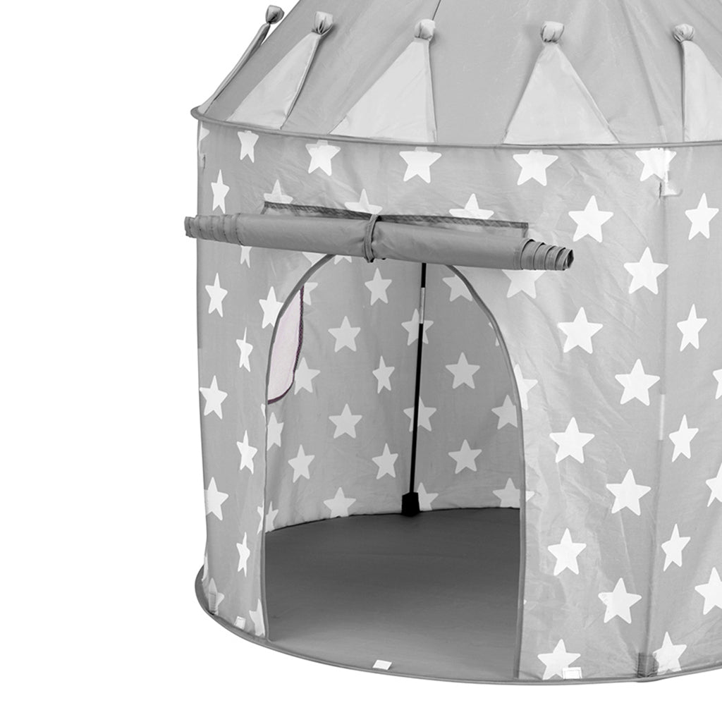 Kids Concept Play Tent - Grey Star.