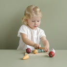 Little Dutch Cutting Vegetables.