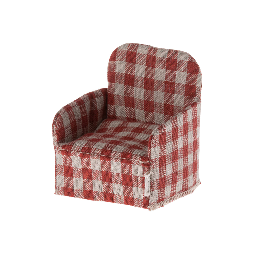 Maileg Chair, Mouse - Red.