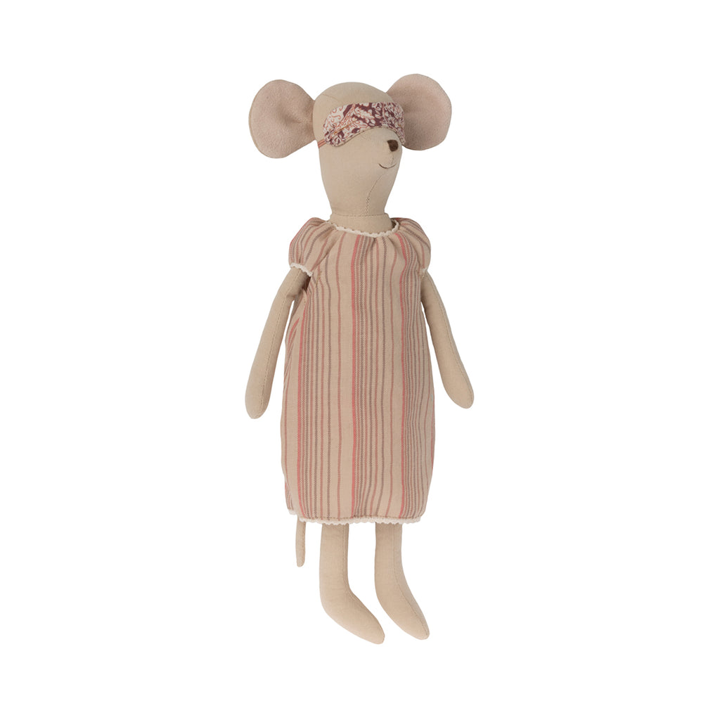 Maileg Medium Mouse in Nightgown.