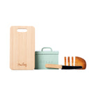 Maileg Miniature Bread Box with Cutting Board and Knife.