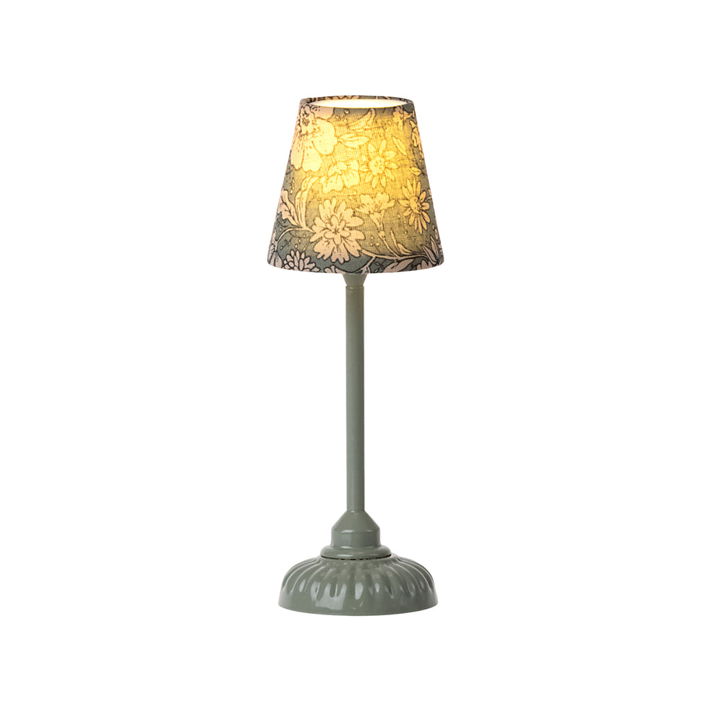 Maileg Vintage Floor Lamp, Small - Mint.