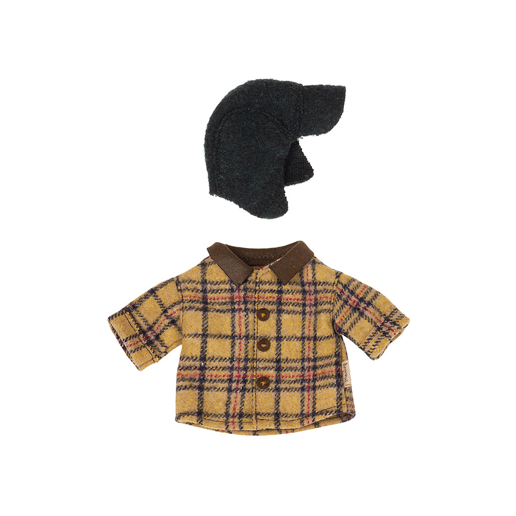 Maileg Woodsman Jacket and Hat For Teddy Dad.