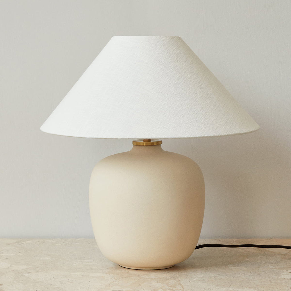 Menu Torso Table Lamp - Sand/Off White.