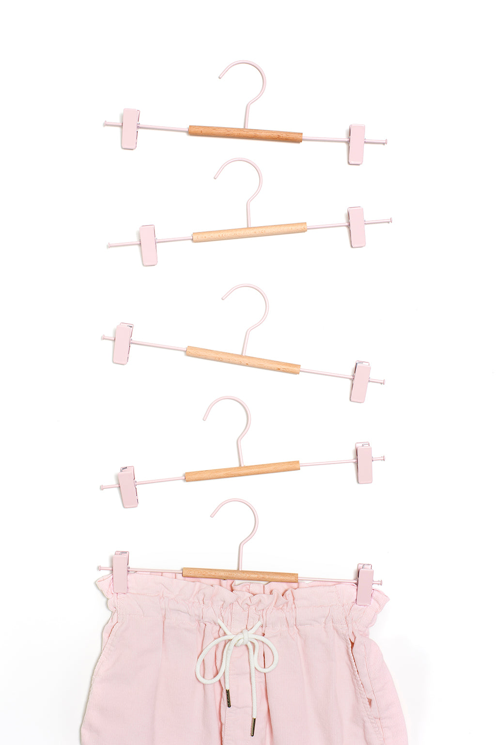 Mustard Made Adult Clip Hangers - Blush.